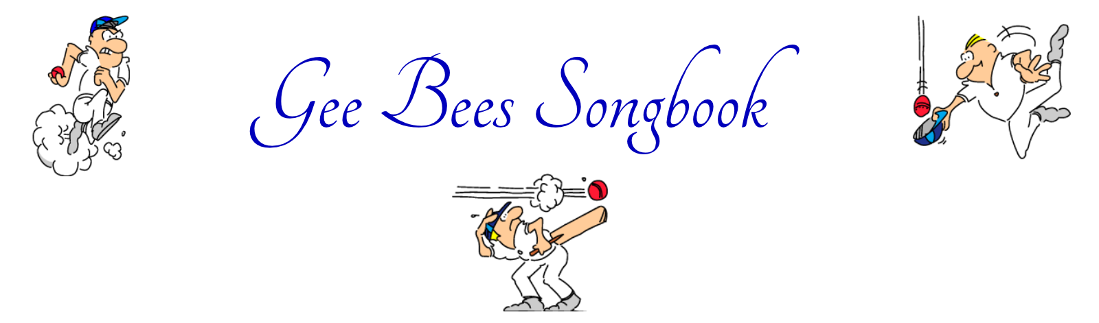 Gee Bees Songbook
